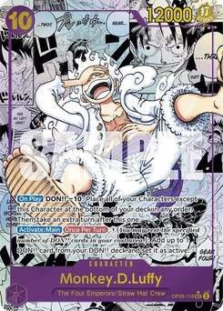 One Piece-Karte Monkey.D.Luffy (OP05-119) (Manga) OP05-119v2