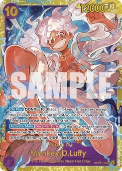 One Piece-Karte Monkey.D.Luffy (OP05-119) (Reprint) OP05-119v3