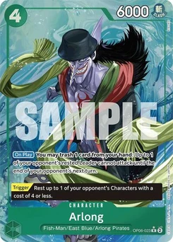 One Piece-Karte Arlong (Alternate Art) OP06-023