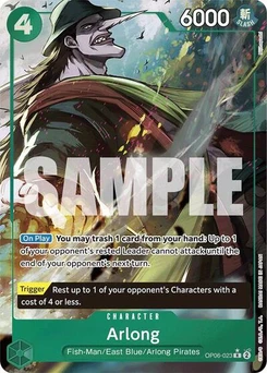 One Piece-Karte Arlong (Full Art) OP06-023v2