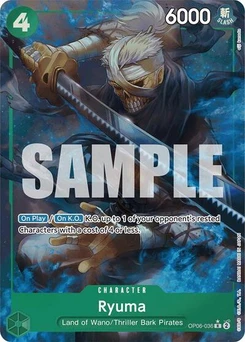 One Piece-Karte Ryuma (Full Art) OP06-036v2