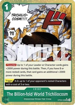 One Piece-Karte The Billion-fold World Trichiliocosm (Textured Foil) OP06-038v2