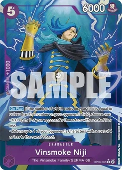 One Piece-Karte Vinsmoke Niji (OP06-065) (Full Art) OP06-065v2