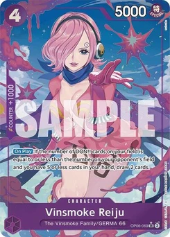 One Piece-Karte Vinsmoke Reiju (OP06-069) (Alternate Art) OP06-069