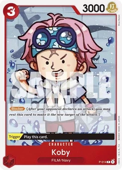 One Piece-Karte Koby (Reprint) P-014v3