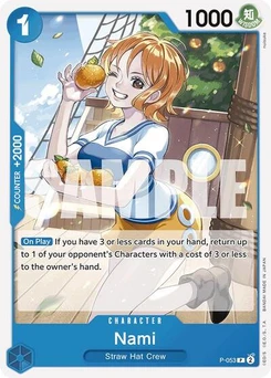 One Piece-Karte Nami (P-053) (Reprint) P-053v3