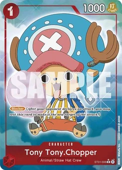 One Piece-Karte Tony Tony.Chopper (ST01-006) (Full Art) ST01-006v2