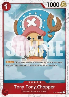 One Piece-Karte Tony Tony.Chopper (ST01-006) (Jolly Roger Foil) ST01-006v3