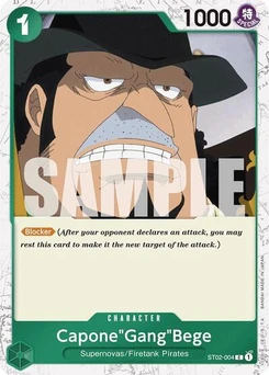 One Piece-Karte Capone"Gang"Bege (ST02-004) (Jolly Roger Foil) ST02-004v3