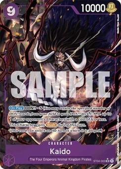 One Piece-Karte Kaido (ST04-003) (Alternate Art) ST04-003