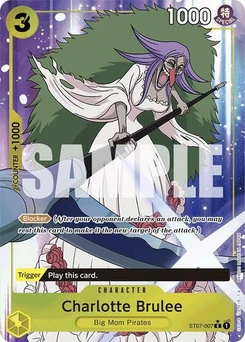 One Piece-Karte Charlotte Brulee (Full Art) ST07-007