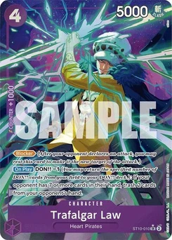 One Piece-Karte Trafalgar Law (ST10-010) (Alternate Art) ST10-010