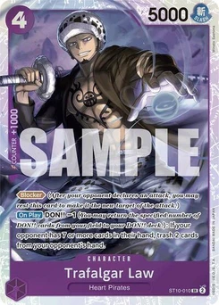 One Piece-Karte Trafalgar Law (ST10-010) (Reprint) ST10-010v2