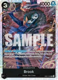 One Piece-Karte Brook - EB01-046 (Reprint) EB01-046