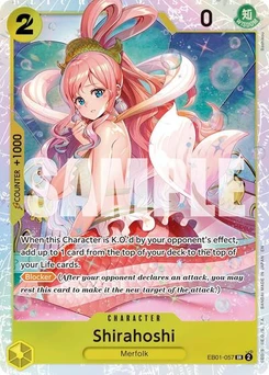 One Piece-Karte Shirahoshi (Reprint) EB01-057