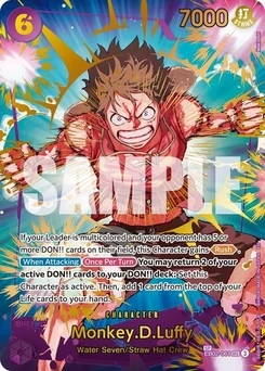 One Piece-Karte Monkey.D.Luffy - EB02-061 (SP) EB02-061v2