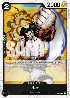 One Piece-Karte Ideo (Pirate Foil) OP04-077