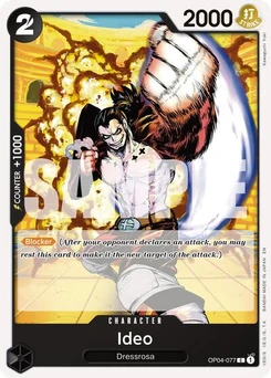 One Piece-Karte Ideo (Reprint) OP04-077v2