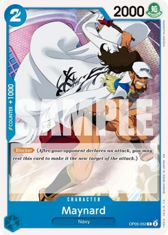 One Piece-Karte Maynard (Reprint) OP05-052v2