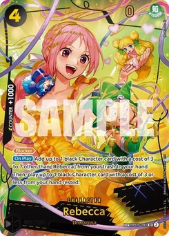 One Piece-Karte Rebecca (SP) OP05-091v2