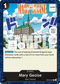 One Piece-Karte Mary Geoise (Reprint) OP05-097v3