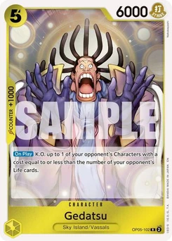 One Piece-Karte Gedatsu (Reprint) OP05-102