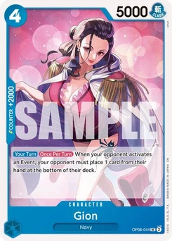 One Piece-Karte Gion (Reprint) OP06-044v2