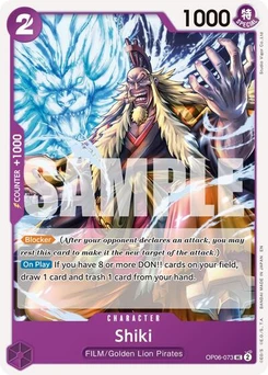 One Piece-Karte Shiki (Reprint) OP06-073v2