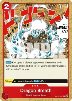 One Piece-Karte Dragon Breath (Reprint) OP07-017v2