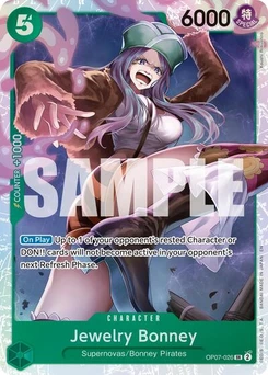 One Piece-Karte Jewelry Bonney - OP07-026 (Reprint) OP07-026