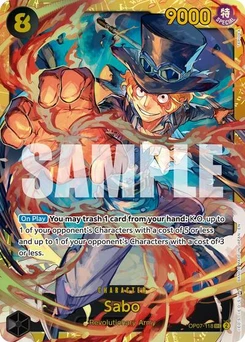 One Piece-Karte Sabo - OP07-118 (Reprint) OP07-118