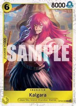 One Piece-Karte Kalgara (Pirate Foil) OP08-099