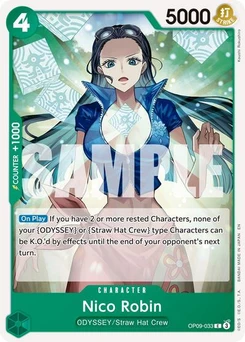 One Piece-Karte Nico Robin - OP09-033 (Reprint) OP09-033v2