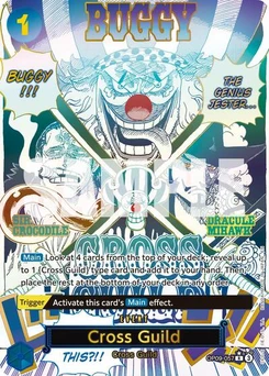 One Piece-Karte Cross Guild (Alternate Art) OP09-057