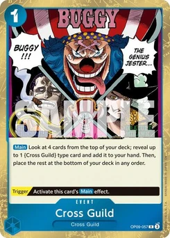 One Piece-Karte Cross Guild (Reprint) OP09-057v2