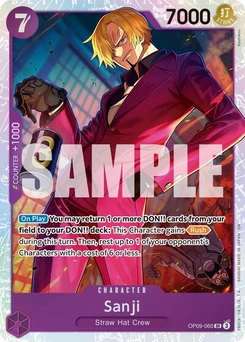 One Piece-Karte Sanji - OP09-065 (Reprint) OP09-065