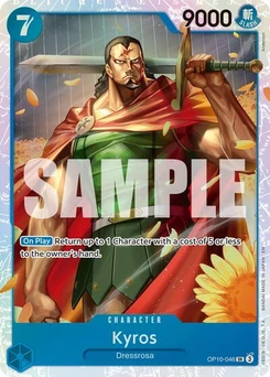 One Piece-Karte Kyros (Reprint) OP10-046
