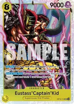 One Piece-Karte Eustass"Captain"Kid (Reprint) OP10-112
