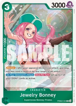 One Piece-Karte Jewelry Bonney -PRB02-004 PRB02-004v2