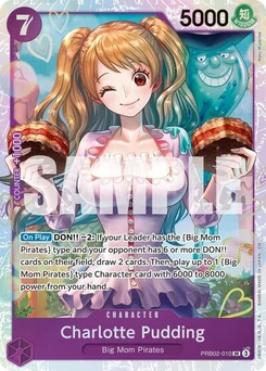 One Piece-Karte Charlotte Pudding - PRB02-010 PRB02-010