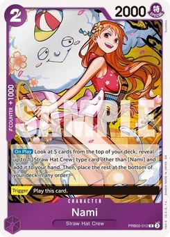 One Piece-Karte Nami PRB02-012
