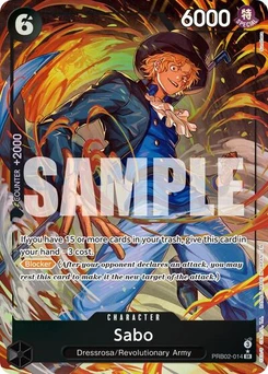 One Piece-Karte Sabo - PRB02-014 (Alternate Art) PRB02-014v2