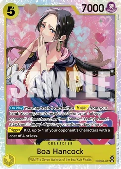 One Piece-Karte Boa Hancock PRB02-017