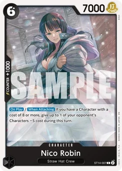 One Piece-Karte Nico Robin - ST14-007 (Reprint) ST14-007v2