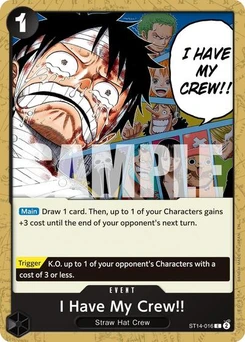 One Piece-Karte I Have My Crew!! (Reprint) ST14-016v2