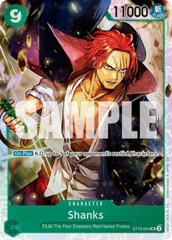One Piece-Karte Shanks - ST16-004 (Reprint) ST16-004v2