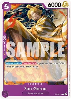 One Piece-Karte San-Gorou (Reprint) ST18-003v2