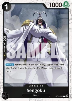 One Piece-Karte Sengoku - ST19-002 (Pirate Foil) ST19-002