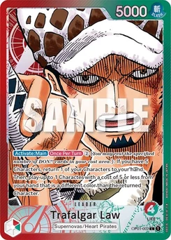 One Piece-Karte Trafalgar Law (002) (Parallel) OP01-002v2