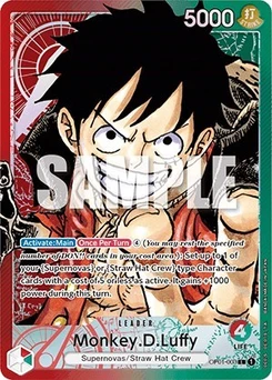 One Piece-Karte Monkey.D.Luffy (003) (Parallel) OP01-003v2
